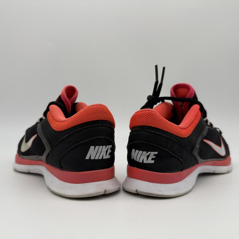 Nike Flex Trainer 4 Womens 8 'Black Laser Crimson' Training Shoe - Picture 6 of 10